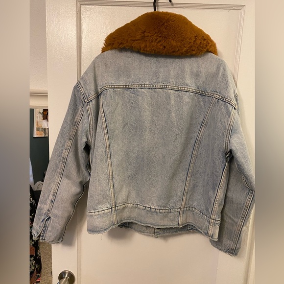 LEVI’S PREMIUM - Vintage denim jacket with shearling - Picture 5 of 5
